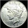 Image 1 : 1923 Silver Peace Dollar CLOSELY UNCIRCULATED