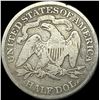 Image 2 : 1877 Seated Liberty Half Dollar NICELY CIRCULATED