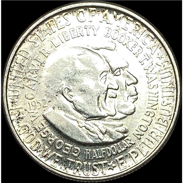 1952 Silver Half Dollar Booker T. Washington & George Washington Carver UNCIRCULATED