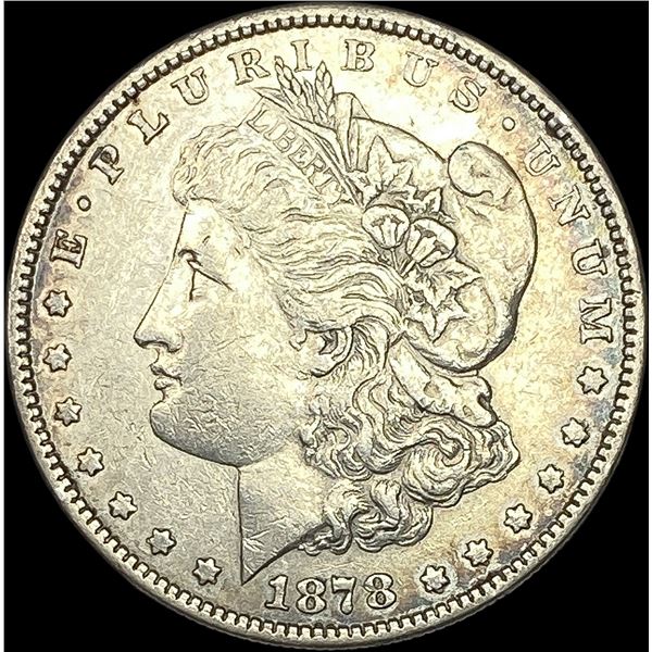 1878 Silver Morgan Dollar NEARLY UNCIRCULATED