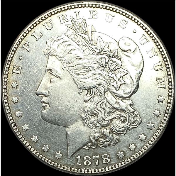 1878-S Silver Morgan Dollar CLOSELY UNCIRCULATED