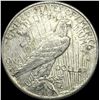 Image 2 : 1934 Peace Silver Dollar NEARLY UNCIRCULATED