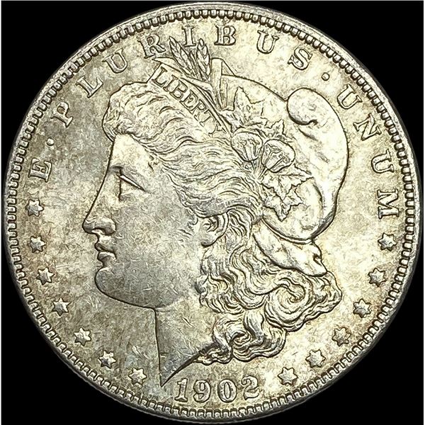 1902 Silver Morgan Dollar CLOSELY UNCIRCULATED