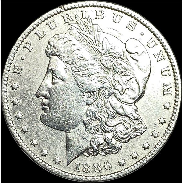 1886-S Silver Morgan Dollar CLOSELY UNCIRCULATED