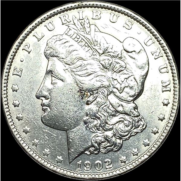 1902-S Silver Morgan Dollar CLOSELY UNCIRCULATED