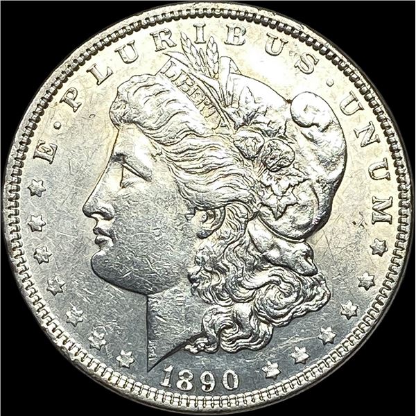 1890 Morgan Silver Dollar CLOSELY UNCIRCULATED