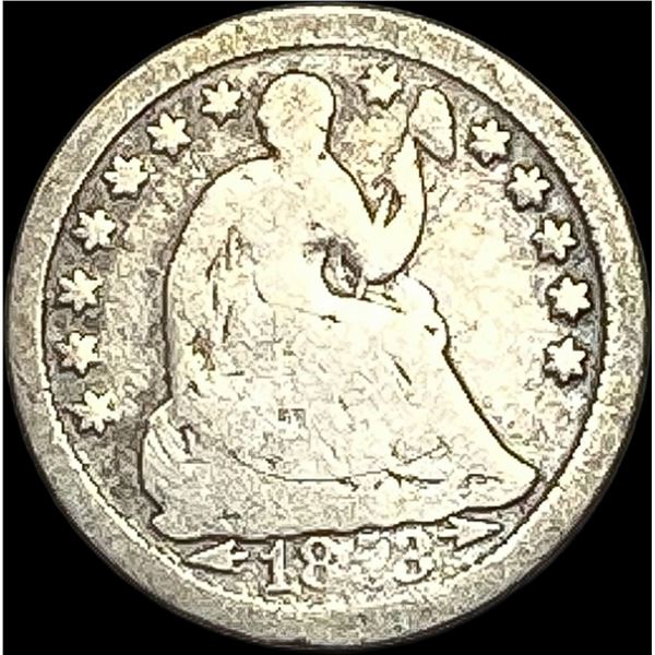 1853-O Silver Half Dime NICELY CIRCULATED