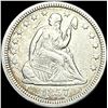Image 1 : 1857 Seated Liberty Quarter LIGHTLY CIRCULATED