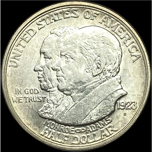 1923-S Silver Monroe Doctrine Centennial Half Dollar UNCIRCULATED