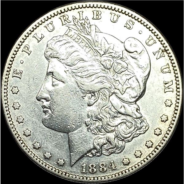 1884-S Silver Morgan Dollar CLOSELY UNCIRCULATED