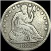 Image 1 : 1858-O Silver Half Dollar (Seated Liberty) LIGHTLY CIRCULATED