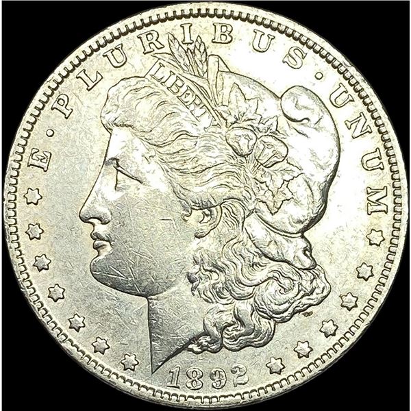 1892-S Silver Morgan Dollar CLOSELY UNCIRCULATED