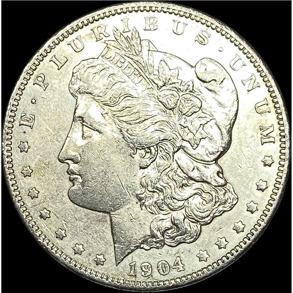 1904 Silver Morgan Dollar NICELY CIRCULATED