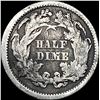 Image 2 : 1861 Silver Half Dime NICELY CIRCULATED