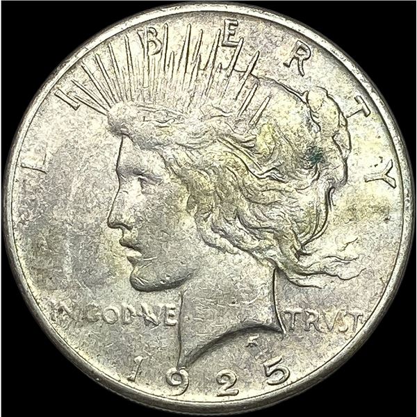 1925-S Silver Peace Dollar NEARLY UNCIRCULATED