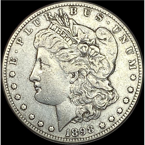 1898-S Silver Morgan Dollar NEARLY UNCIRCULATED