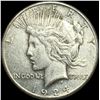 Image 1 : 1924 Silver Peace Dollar NEARLY UNCIRCULATED