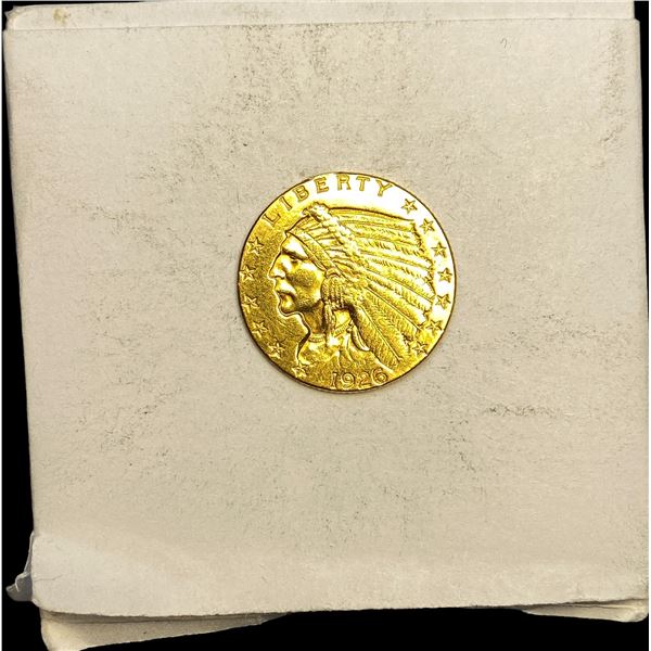 1926 Indian Head $2.50 Gold Quarter Eagle CLOSELY UNCIRCULATED