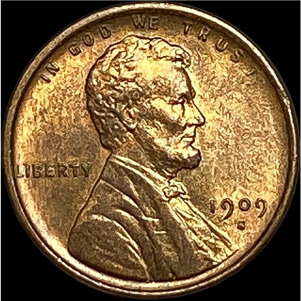 1909-S Lincoln Wheat Cent CHOICE BU