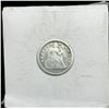 Image 1 : 1841 Seated Liberty Dime NICELY CIRCULATED