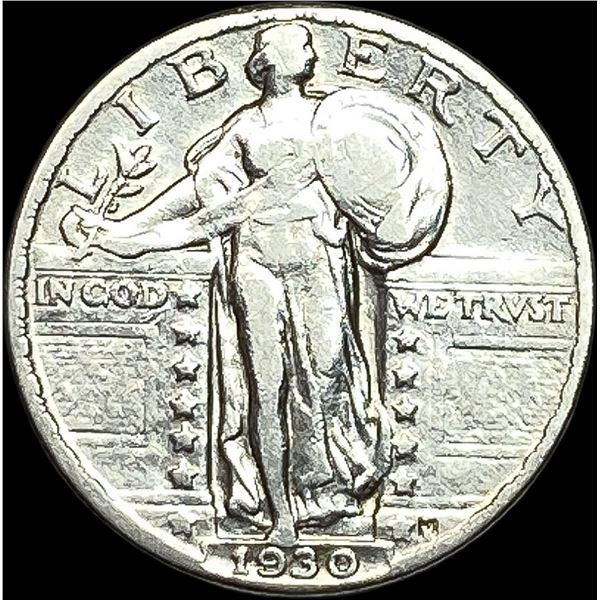1930 Standing Liberty Quarter NEARLY UNCIRCULATED