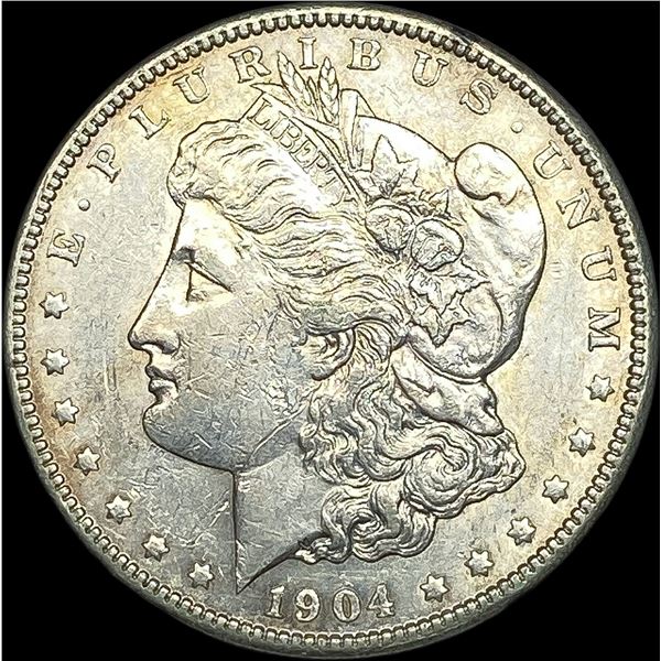 1904 Silver Morgan Dollar CLOSELY UNCIRCULATED