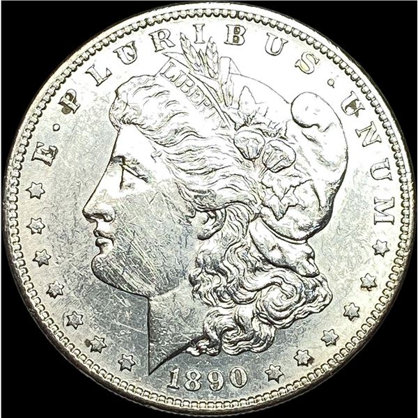 1890 Silver Morgan Dollar CLOSELY UNCIRCULATED