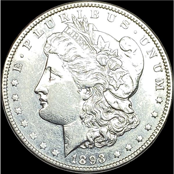 1893-S Silver Morgan Dollar CLOSELY UNCIRCULATED