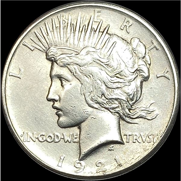 1921 Silver Peace Dollar CLOSELY UNCIRCULATED