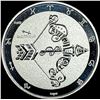 Image 2 : 2021 Tokelau 1 oz Silver Five Dollars Sagittarius GEM PROOF