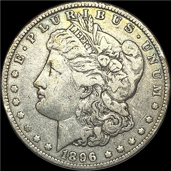 1896-S Silver Morgan Dollar LIGHTLY CIRCULATED
