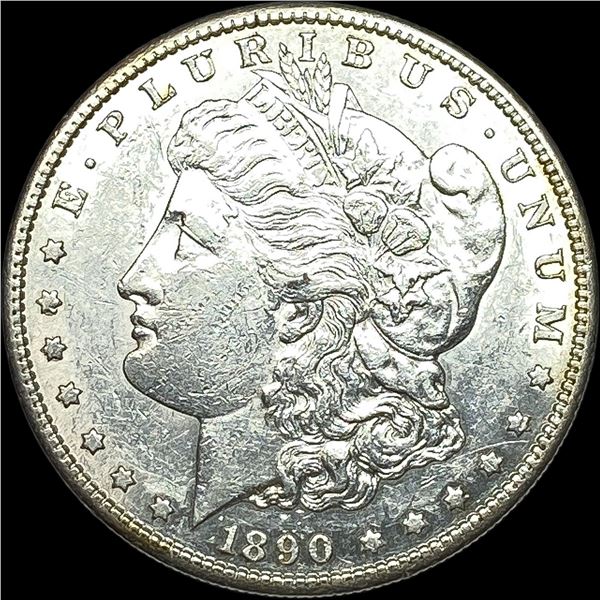 1890-S Silver Morgan Dollar CHOICE AU