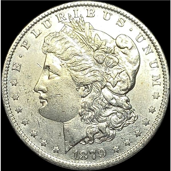 1879-S Silver Morgan Dollar CHOICE AU
