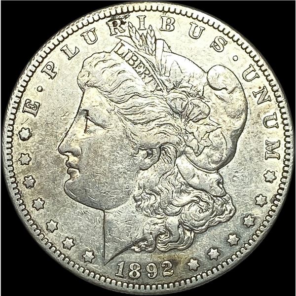 1892-S Silver Morgan Dollar NEARLY UNCIRCULATED