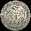 Image 2 : 1868-S Silver Half Dollar NICELY CIRCULATED