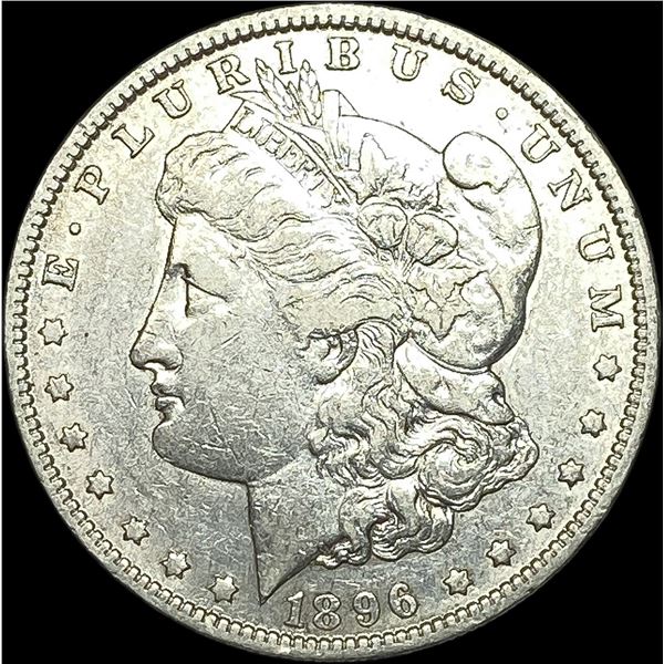 1896-O Silver Morgan Dollar NEARLY UNCIRCULATED