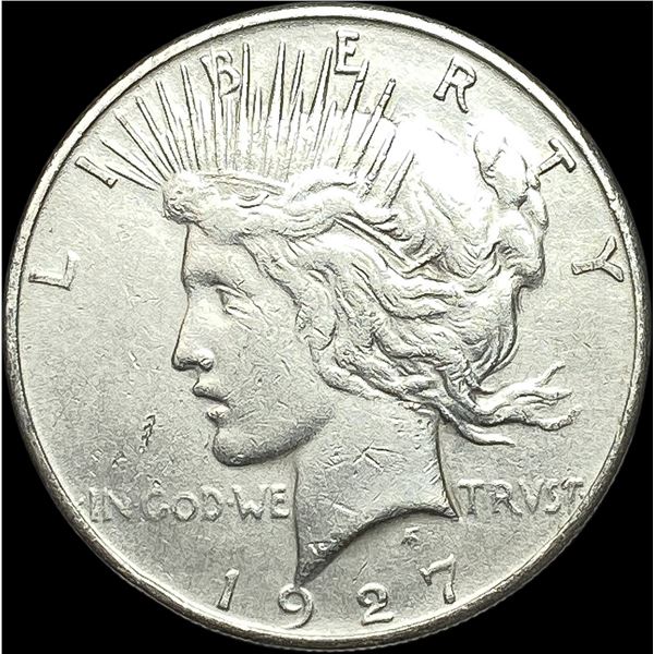 1927 Peace Silver Dollar NEARLY UNCIRCULATED
