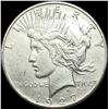 Image 1 : 1927 Peace Silver Dollar NEARLY UNCIRCULATED