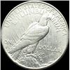Image 2 : 1927 Peace Silver Dollar NEARLY UNCIRCULATED