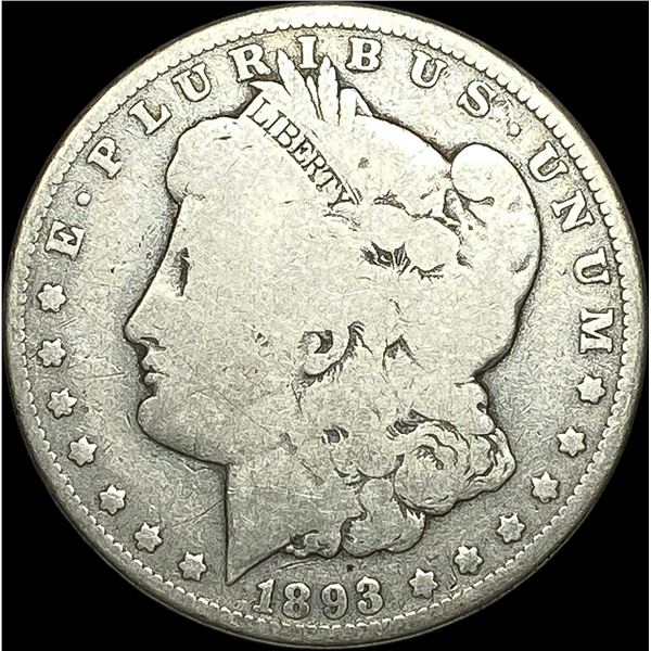 1893-O Silver Morgan Dollar NICELY CIRCULATED