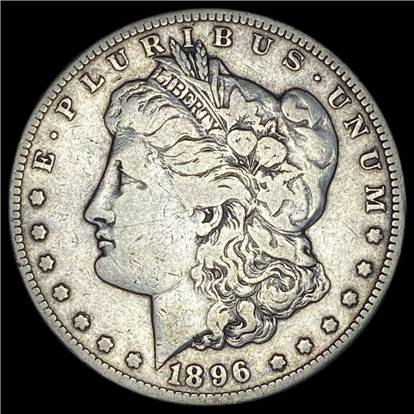 1896-S Silver Morgan Dollar NICELY CIRCULATED