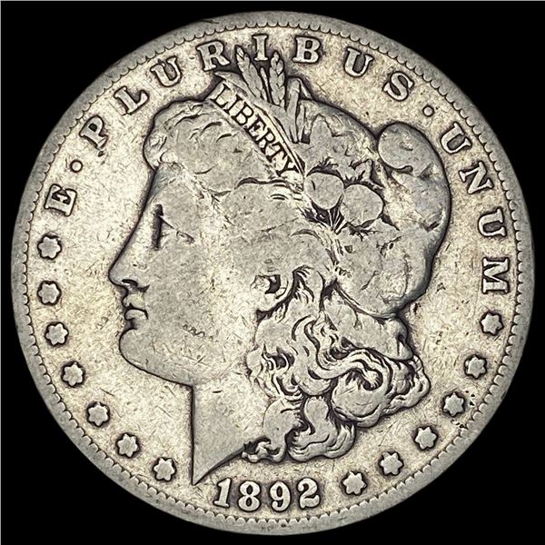 1892-S Silver Morgan Dollar LIGHTLY CIRCULATED