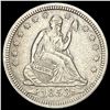 Image 1 : 1853 Arrows Seated Liberty Quarter NEARLY UNCIRCULATED