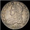 Image 1 : 1832 Capped Bust Half Dollar NEARLY UNCIRCULATED