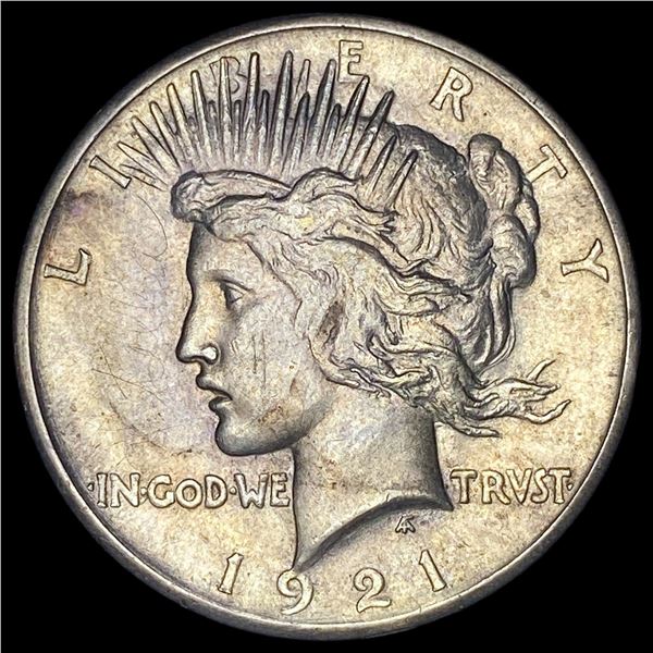 1921 Silver Peace Dollar CLOSELY UNCIRCULATED