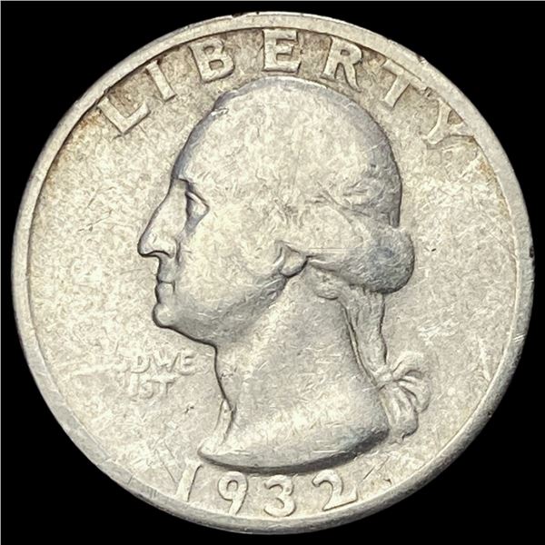 1932-S Silver Washington Quarter LIGHTLY CIRCULATED