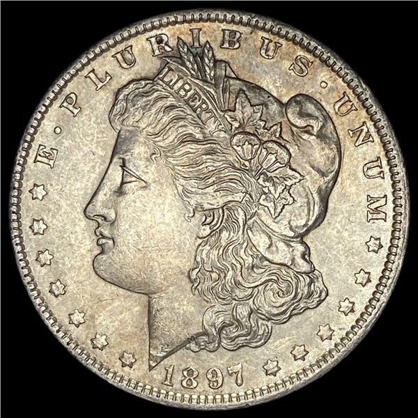 1897 Morgan Silver Dollar CHOICE AU