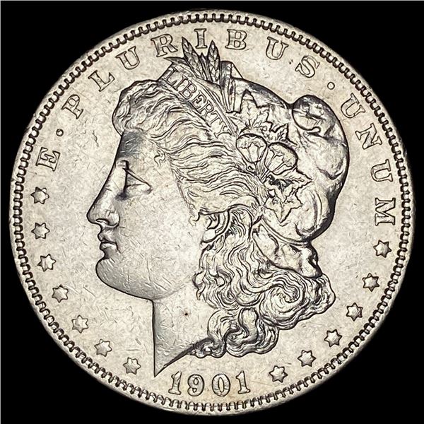 1901 Silver Morgan Dollar CLOSELY UNCIRCULATED