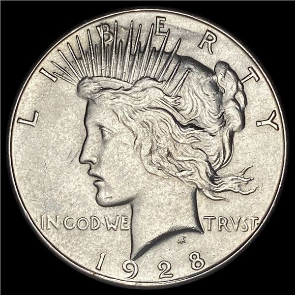 1928-S Silver Peace Dollar UNCIRCULATED