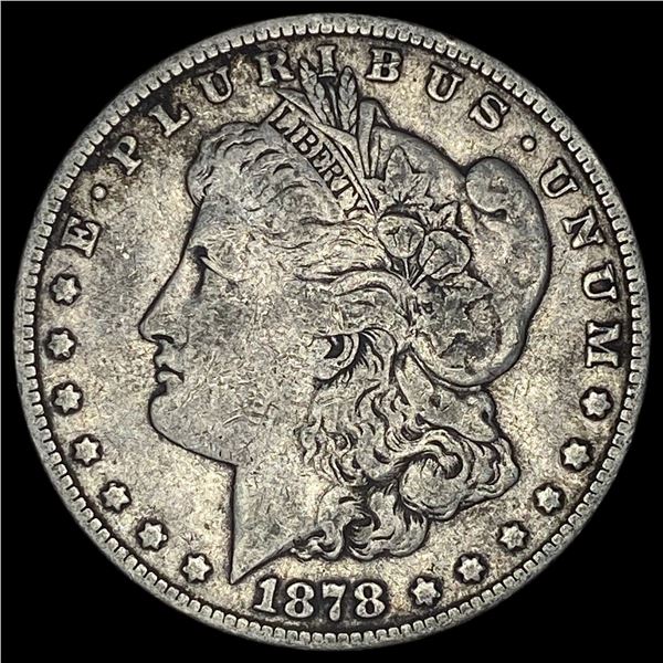 1878 Silver Morgan Dollar LIGHTLY CIRCULATED